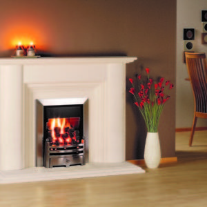 Nu Flame Energis Slimline Ultra Gas Fire room set